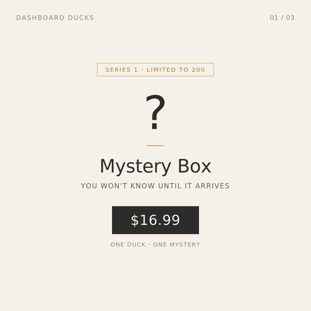 Mystery Box - Series 1