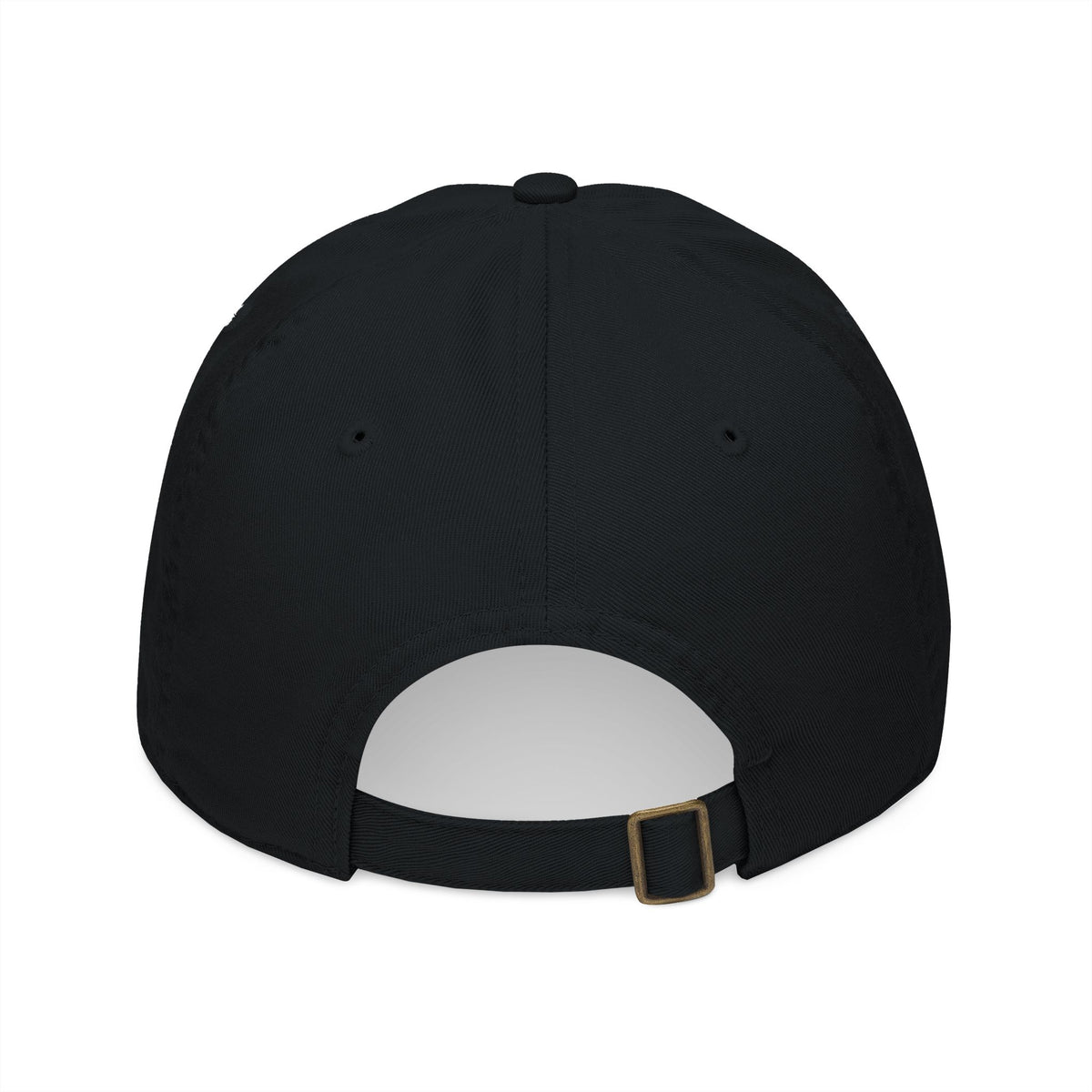 Embroidered Gold Duck Organic Baseball Cap — Eco Cotton Adjustable Hat